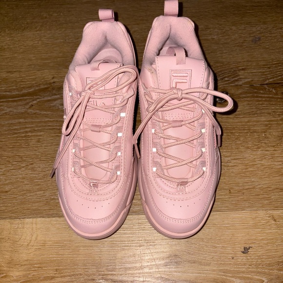 FILA Disruptor II Casual Chunky Platform Women’s Size 7.5 Pink Sneakers 2000s - Picture 3 of 7